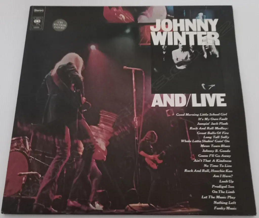 Johnny Winter, And/Live (Double album) Image 1++